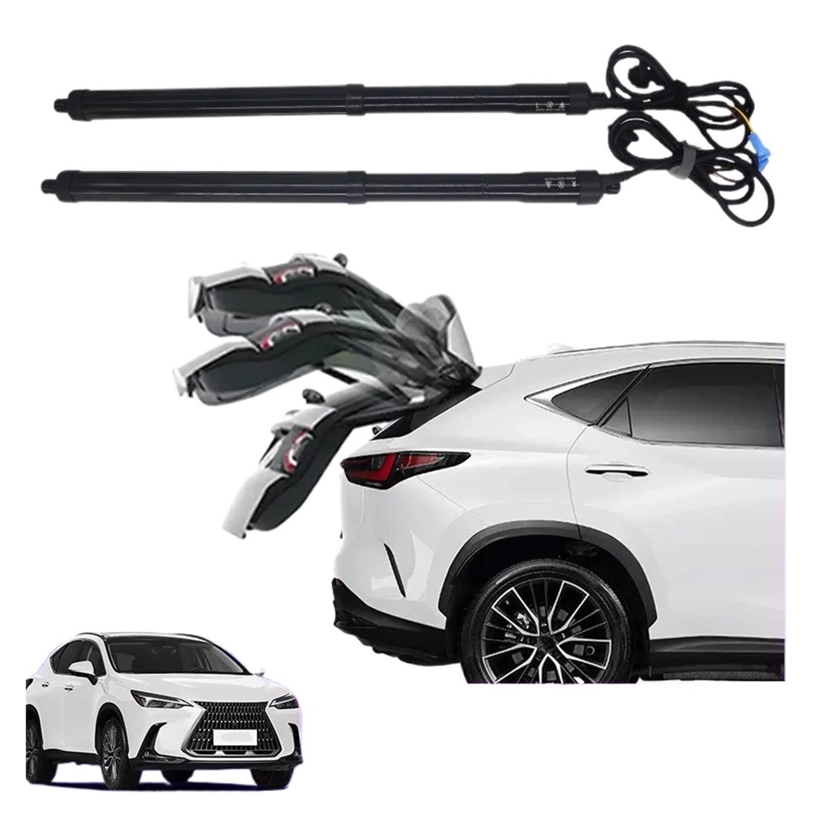 Elektrische Gasfeder Für Lexus NX 2015-2023 Elektrische Heckklappe Hebebühne Auto Automatische Kofferraumöffnung Elektromotor Autoteile(with Kick Sensor) von OEXRIGRU