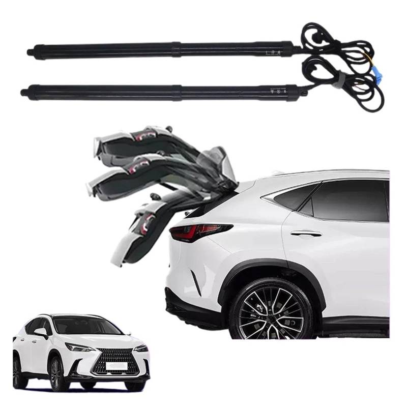 Elektrische Gasfeder Für Lexus NX 2015-2023 Elektrische Heckklappe Hebebühne Auto Automatische Kofferraumöffnung Elektromotor Autoteile(with Kick Sensor) von OEXRIGRU