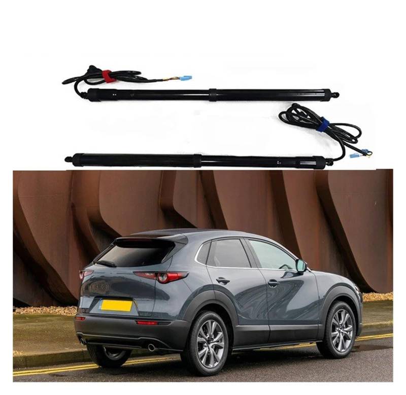 Elektrische Gasfeder Für Mazda CX-30 CX30 2020 2021 2022 2023 Auto Elektrische Heckklappe Smart Elektrische Stamm Stick Kick Sensor Auto Hinten Tür Power Kit Autoteile(with Kick Sensor) von OEXRIGRU