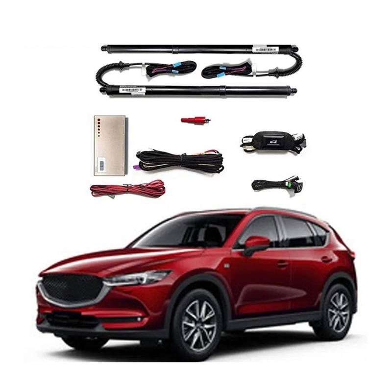Elektrische Gasfeder Für Mazda MX-30 MX 30 2021 2022 2023 Elektrische Heckklappe Hebebühne Auto Stamm Öffnung Drift Stick Kit Fuß Sensor Autoteile(with Foot Sensor) von OEXRIGRU