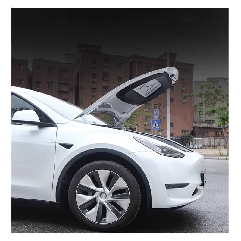 Elektrische Gasfeder Für Tesla Modell 3/Y/S Auto Elektrische Schwanz Tür Tor Lift Vordere Abdeckung Mart Control Sichere Und Bequem Tür Schalter Klappe Autoteile(Front Cover Lift) von OEXRIGRU