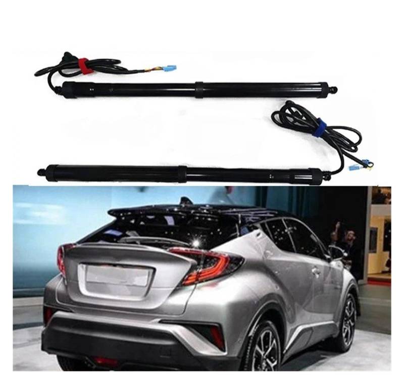 Elektrische Gasfeder Für Toyota Für CHR 2018 2019 2020 2021 2022 Auto Schwanz Tor Smart Elektrische Heckklappe Lift Kit Power Heckklappe Autoteile(with Kick Sensor) von OEXRIGRU