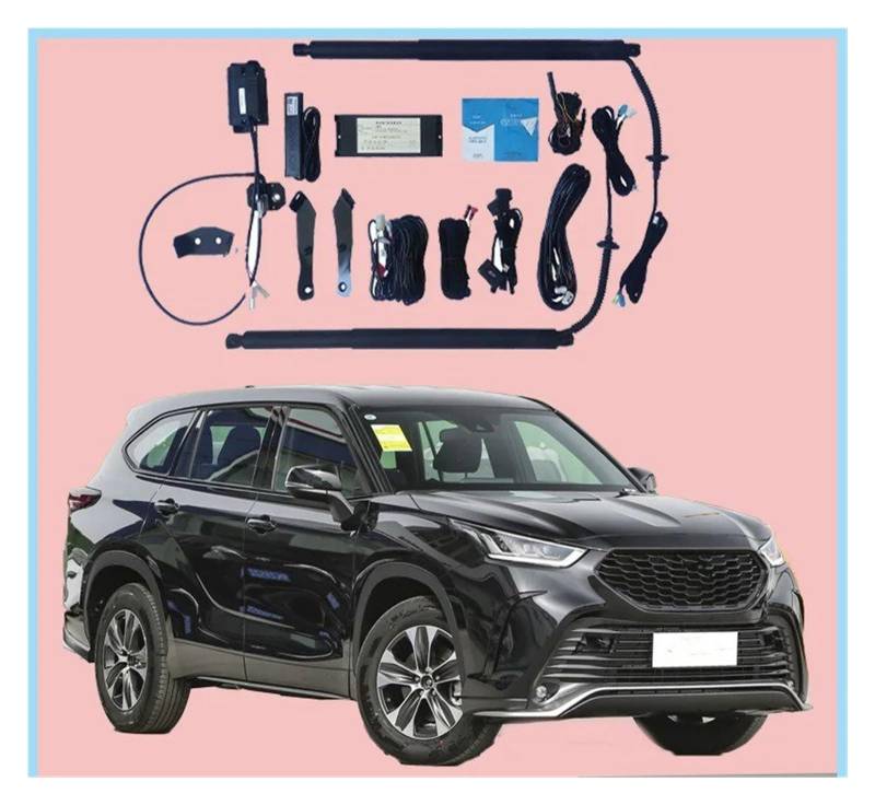 Elektrische Gasfeder Für Toyota Für Cromn Für Kluger 2022 Edition Elektrische Heckklappe Änderung Schwanz Box Intelligente Autoteile(with Kick Senor) von OEXRIGRU