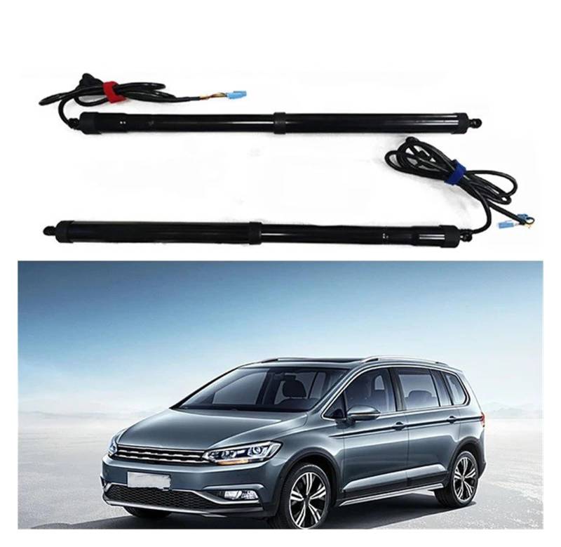 Elektrische Gasfeder Für VW Für Touran L 2016 2017 2018 2019 2020 2021 2022 2023 Power Stamm Lift Elektrische Heckklappe Gas Strut Autoteile(No Kick Sensor) von OEXRIGRU