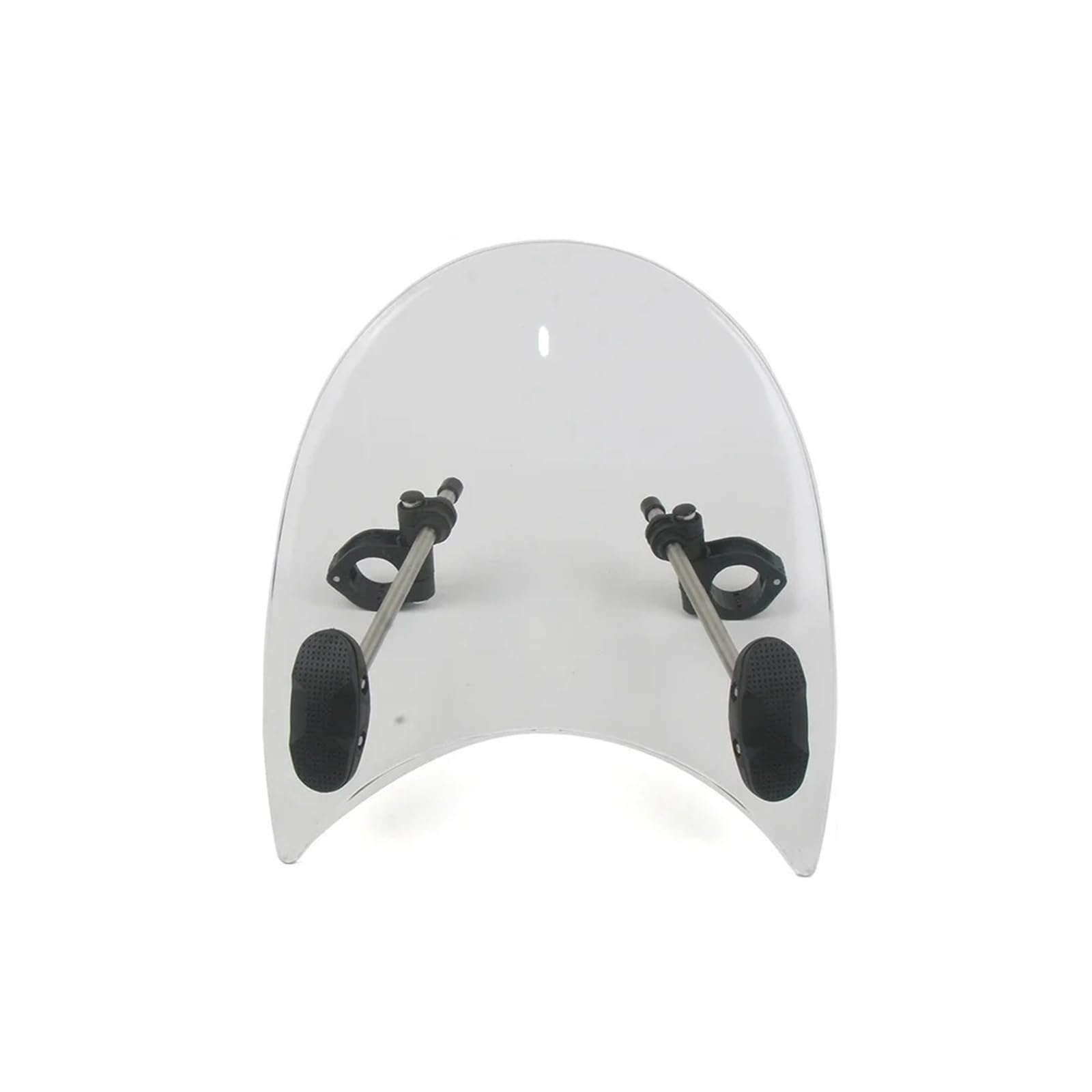 Motorradteile Für CB500X NC700S NC700X XL1000 ST1100 Motorrad Windschutzscheibe Verlängerung Einstellbare Spoiler Motorrad Vorderspoiler(Transparent) von OEXRIGRU