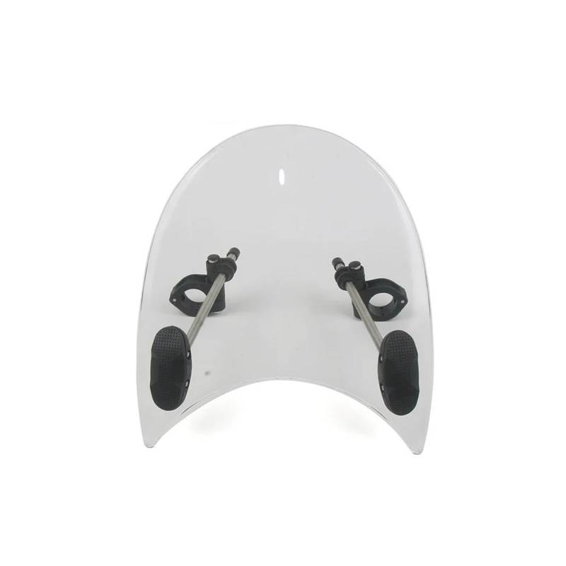 Motorradteile Für CB500X NC700S NC700X XL1000 ST1100 Motorrad Windschutzscheibe Verlängerung Einstellbare Spoiler Motorrad Vorderspoiler(Transparent) von OEXRIGRU