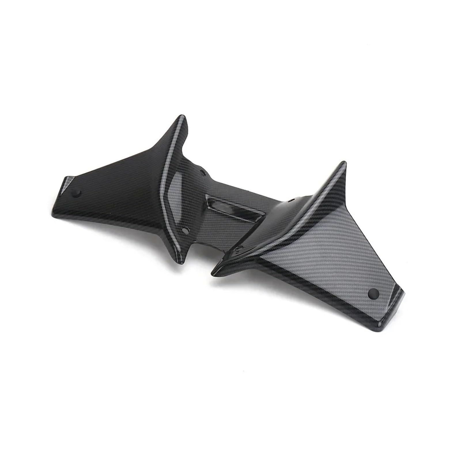Motorradteile Für CB750 Für Hornet 2023-2025 Motorrad Frontspoiler Sport Abtrieb Nackt Forntal Spoiler Flügel Deflektor Motorrad Vorderspoiler(Carbon Fiber) von OEXRIGRU