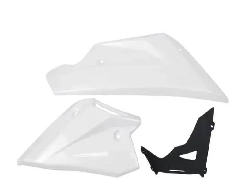 Motorradteile Für CB750 Für Hornet CB 750 2023-Motorrad Zubehör Bauch Pan Bellypan Unteren Motor Chassis Spoiler Verkleidung Motorrad Vorderspoiler(Weiß) von OEXRIGRU