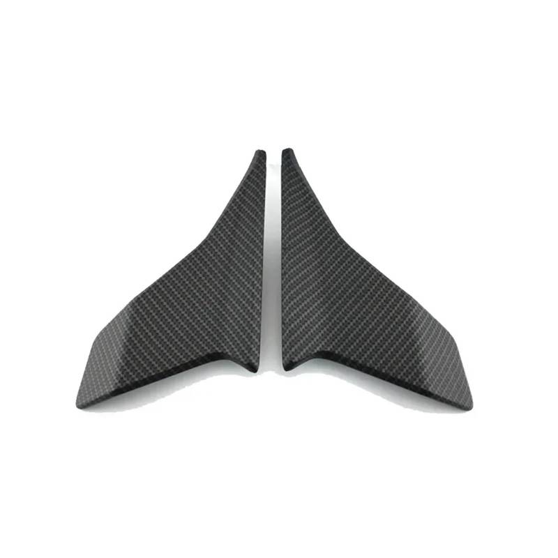 Motorradteile Für CFMOTO 300SR 250SR 2020-2023 Motorrad Seite Abtrieb Nackt Spoiler Feste Winglet Verkleidung Flügel Deflektoren Motorrad Vorderspoiler(Carbon Fiber Pattern) von OEXRIGRU