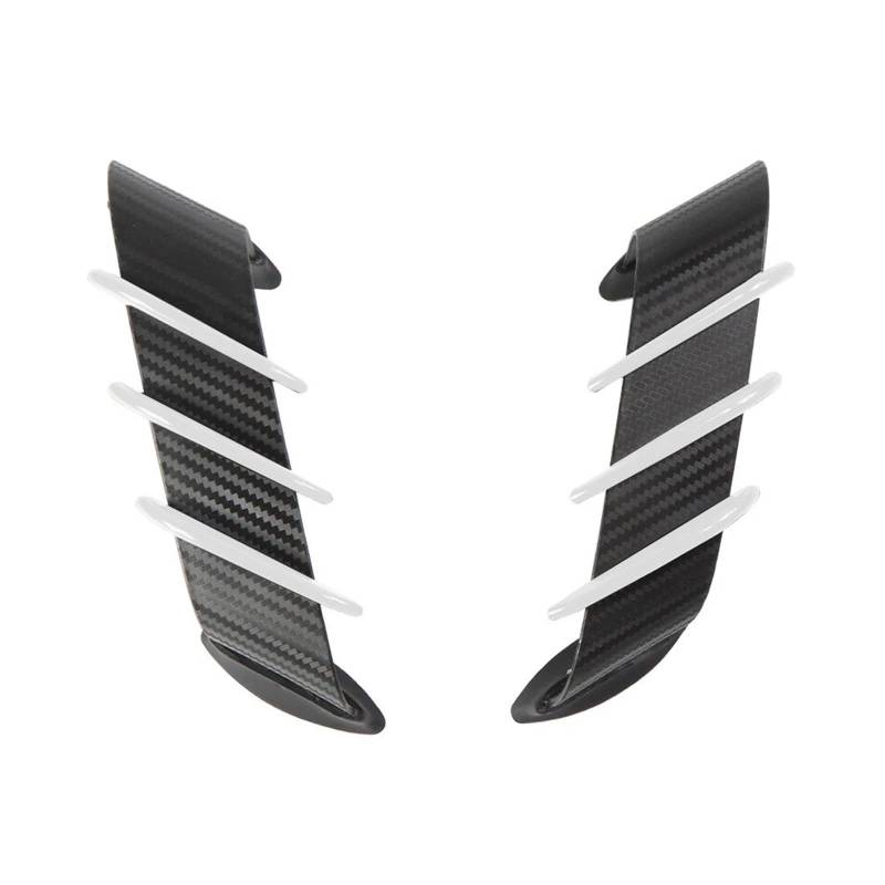 Motorradteile Für Ducati 899 959 1198 1198S 1199 1299 Für Panigale V4 V4S V4R V2 Motorrad Winglet Aerodynamische Flügel Kit Spoiler Motorrad Vorderspoiler(Weiß) von OEXRIGRU