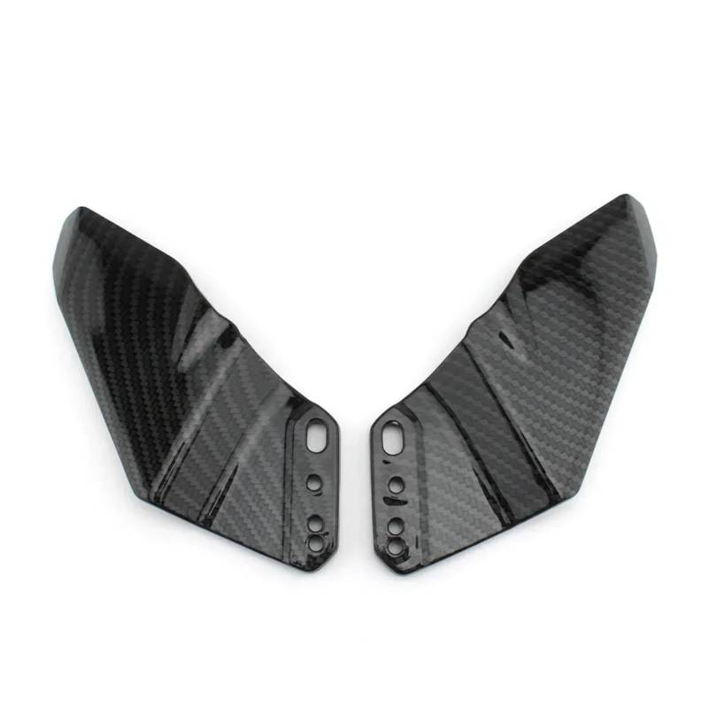 Motorradteile Für Ducati 999 749 996 916 1098 1198 848 Motorrad Seite Winglet Aerodynamische Flügel Kit Spoiler Verkleidung Motorrad Vorderspoiler(Carbon Fiber) von OEXRIGRU