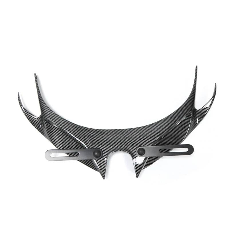 Motorradteile Für Forza 350 2021-2022 125 2023-2025 Motorrad Front Verkleidung Winglets Aerodynamische Flügel Seite Flügel Spoiler Motorrad Vorderspoiler(Carbon 2021-2022) von OEXRIGRU