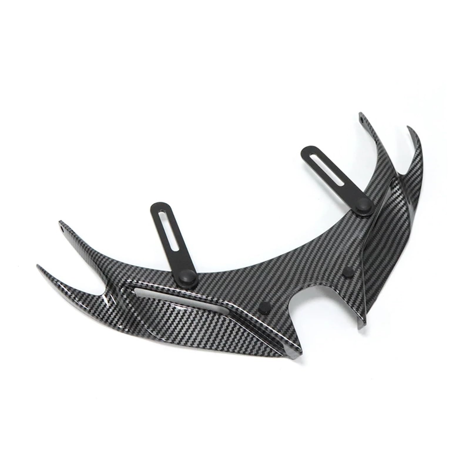 Motorradteile Für Forza 350 2021-2022 125 2023-2025 Motorrad Front Verkleidung Winglets Aerodynamische Flügel Seite Flügel Spoiler Motorrad Vorderspoiler(Carbon 2023-2025) von OEXRIGRU