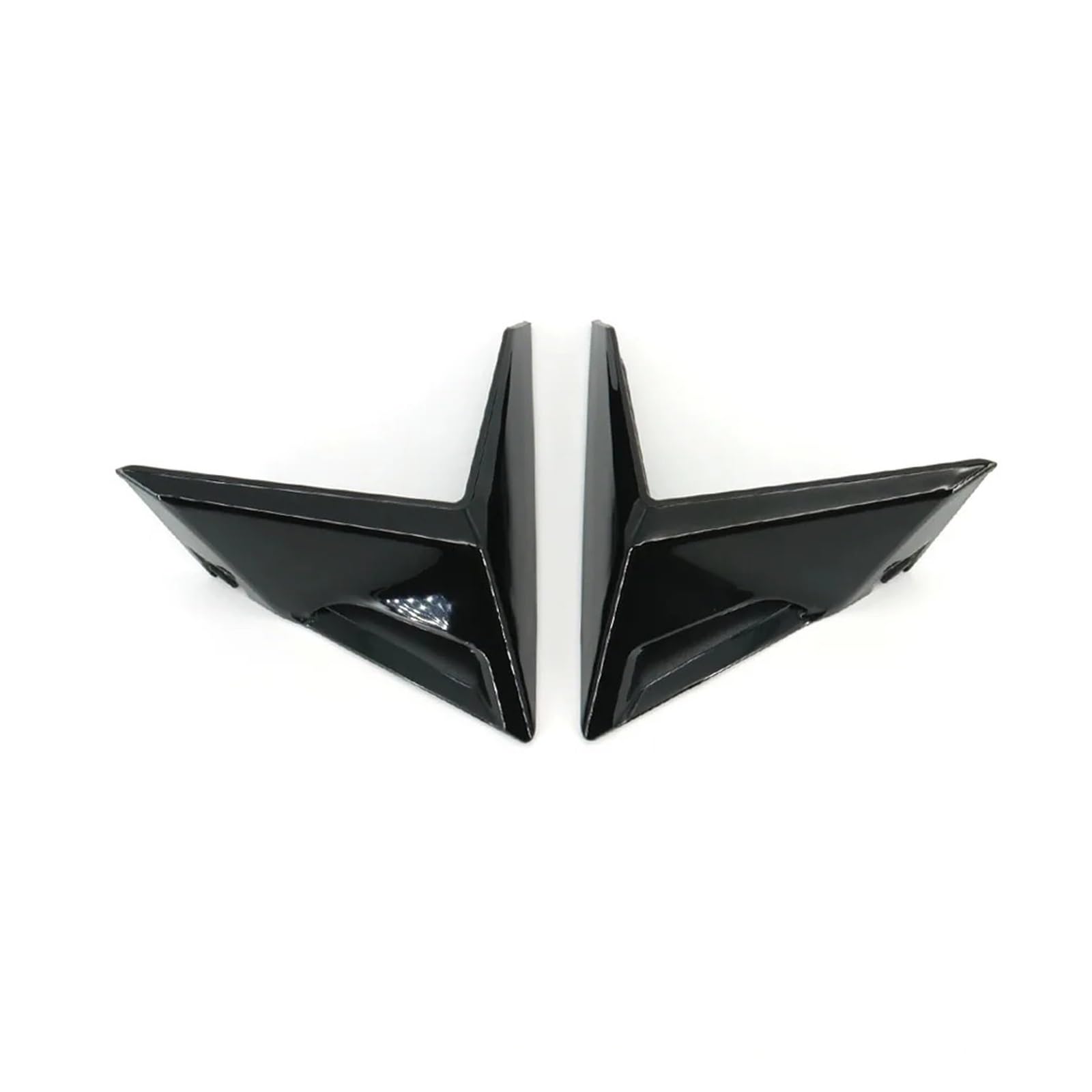 Motorradteile Für Forza 750 2021 2022 Motorrad Air Deflektor Kit Schwarz Spoiler Hinzufügen-auf Spoiler Seite Motorrad Vorderspoiler(A Black) von OEXRIGRU