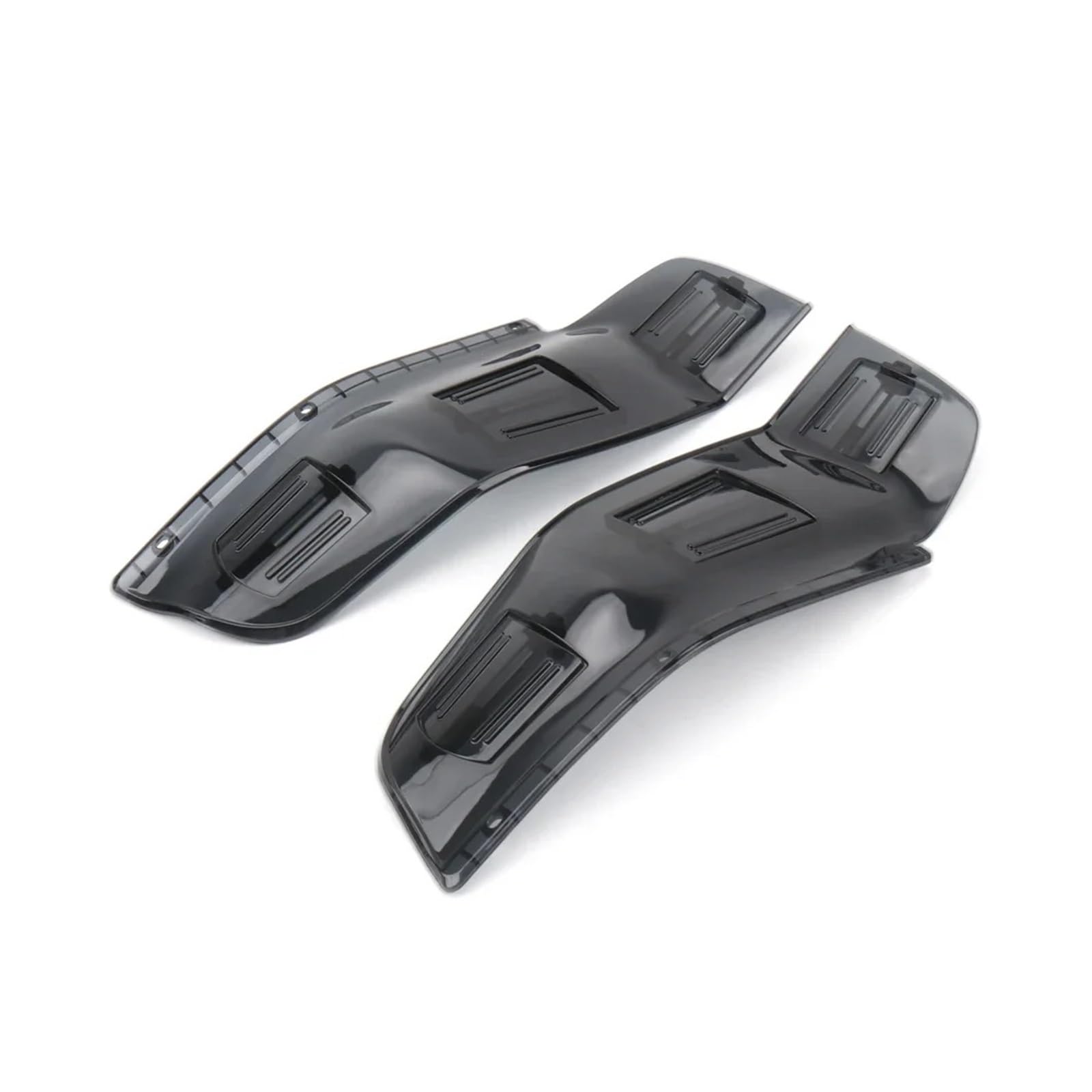 Motorradteile Für Goldwing GL1800 F6B 2001-2017 Entlüftet Windabweiser Motorrad Seite Spoiler Flügel Air Guard Kit Motorrad Vorderspoiler(Schwarz) von OEXRIGRU