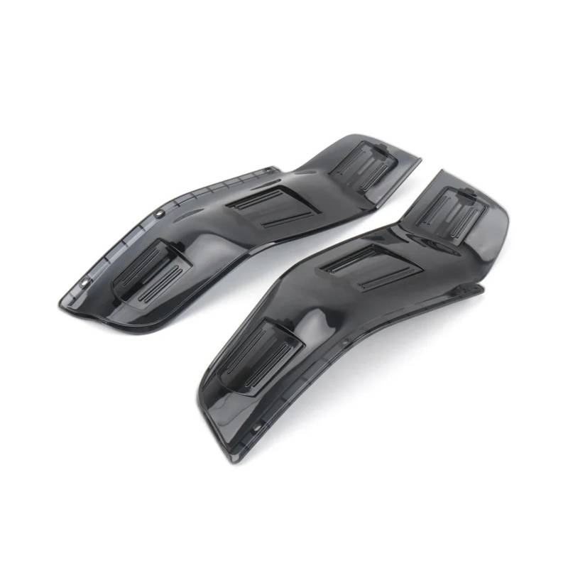 Motorradteile Für Goldwing GL1800 F6B 2001-2017 Entlüftet Windabweiser Motorrad Seite Spoiler Flügel Air Guard Kit Motorrad Vorderspoiler(Schwarz) von OEXRIGRU