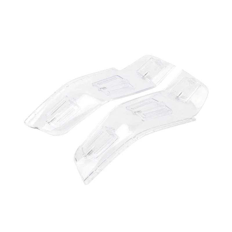 Motorradteile Für Goldwing GL1800 F6B 2001-2017 Entlüftet Windabweiser Motorrad Seite Spoiler Flügel Air Guard Kit Motorrad Vorderspoiler(Transparent) von OEXRIGRU