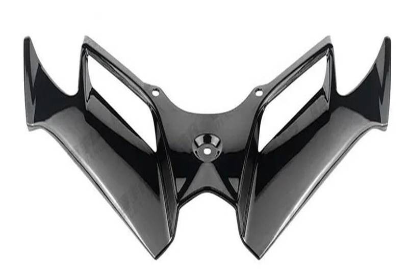 Motorradteile Für Kawasaki Für Ninja 300/250 EX300 2013-2017 Motorrad Winglet Aerodynamische Flügel Kit Spoiler Motorrad Zubehör Motorrad Vorderspoiler(Bright Black) von OEXRIGRU