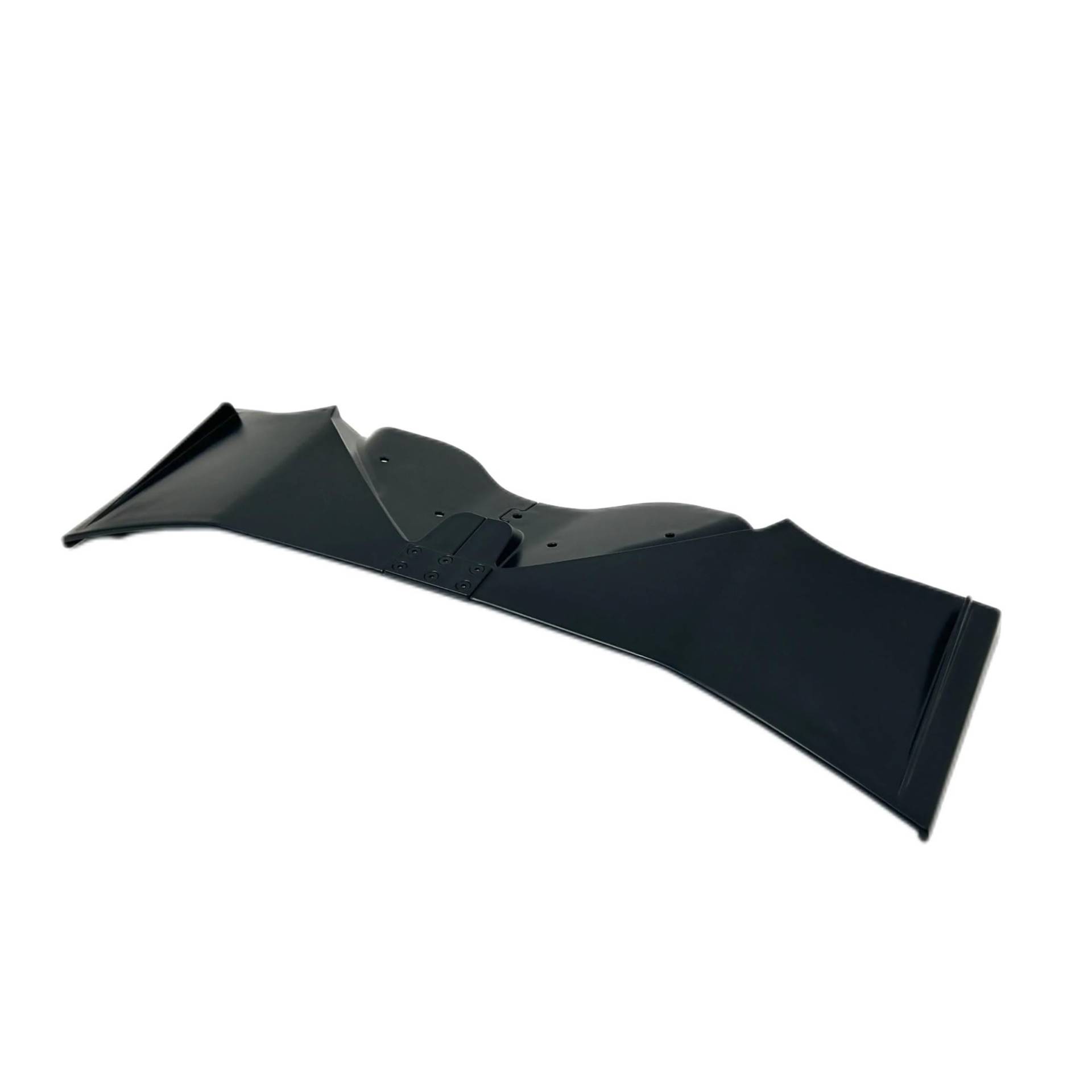 Motorradteile Für Kawasaki Für Ninja 400 2018 2019 2020 2021 2022 2023 Motorrad Front Winglet Aerodynamic Kit Spoiler Motorrad Vorderspoiler(Matte Black) von OEXRIGRU