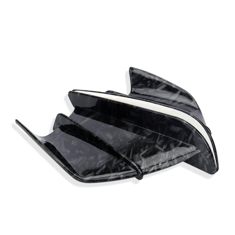 Motorradteile Für Kawasaki Für Ninja H2 H2R ABS Motorrad Winglet Aerodynamische Seite Flügel Fin Spoiler 1 Paar Motorrad Vorderspoiler(C) von OEXRIGRU