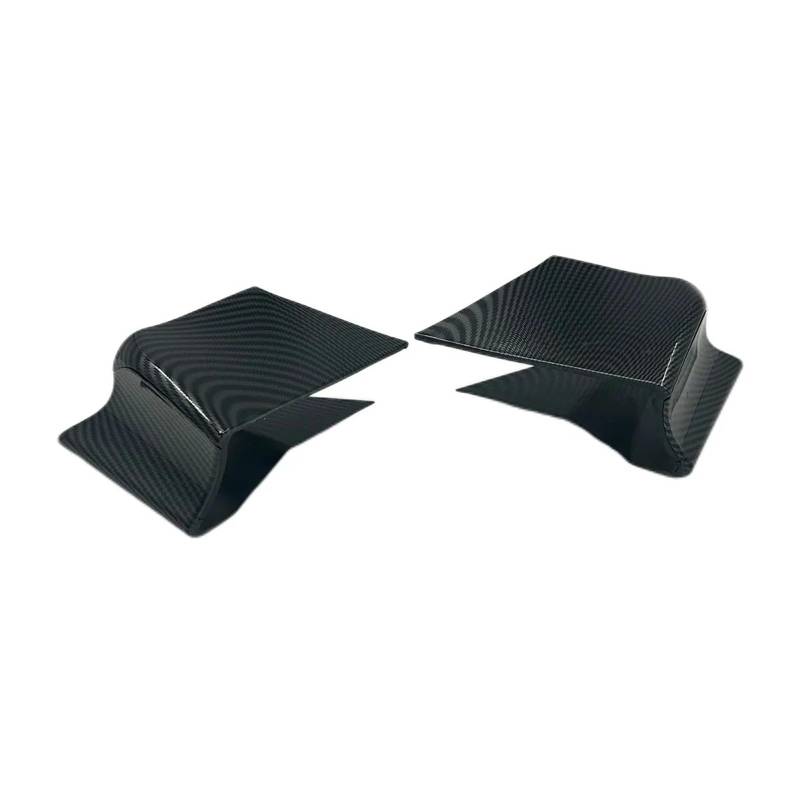 Motorradteile Für Kawasaki Für Ninja ZX-4R ZX-4RR ZX4R ZX4RR Motorrad Winglet Aerodynamische Seite Spoiler Verkleidung Motorrad Vorderspoiler(Carbon) von OEXRIGRU