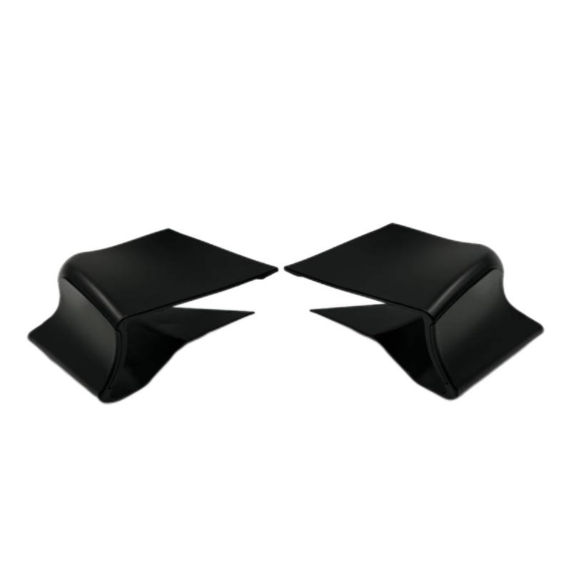 Motorradteile Für Kawasaki Für Ninja ZX-4R ZX-4RR ZX4R ZX4RR Motorrad Winglet Aerodynamische Seite Spoiler Verkleidung Motorrad Vorderspoiler(Matte Black) von OEXRIGRU