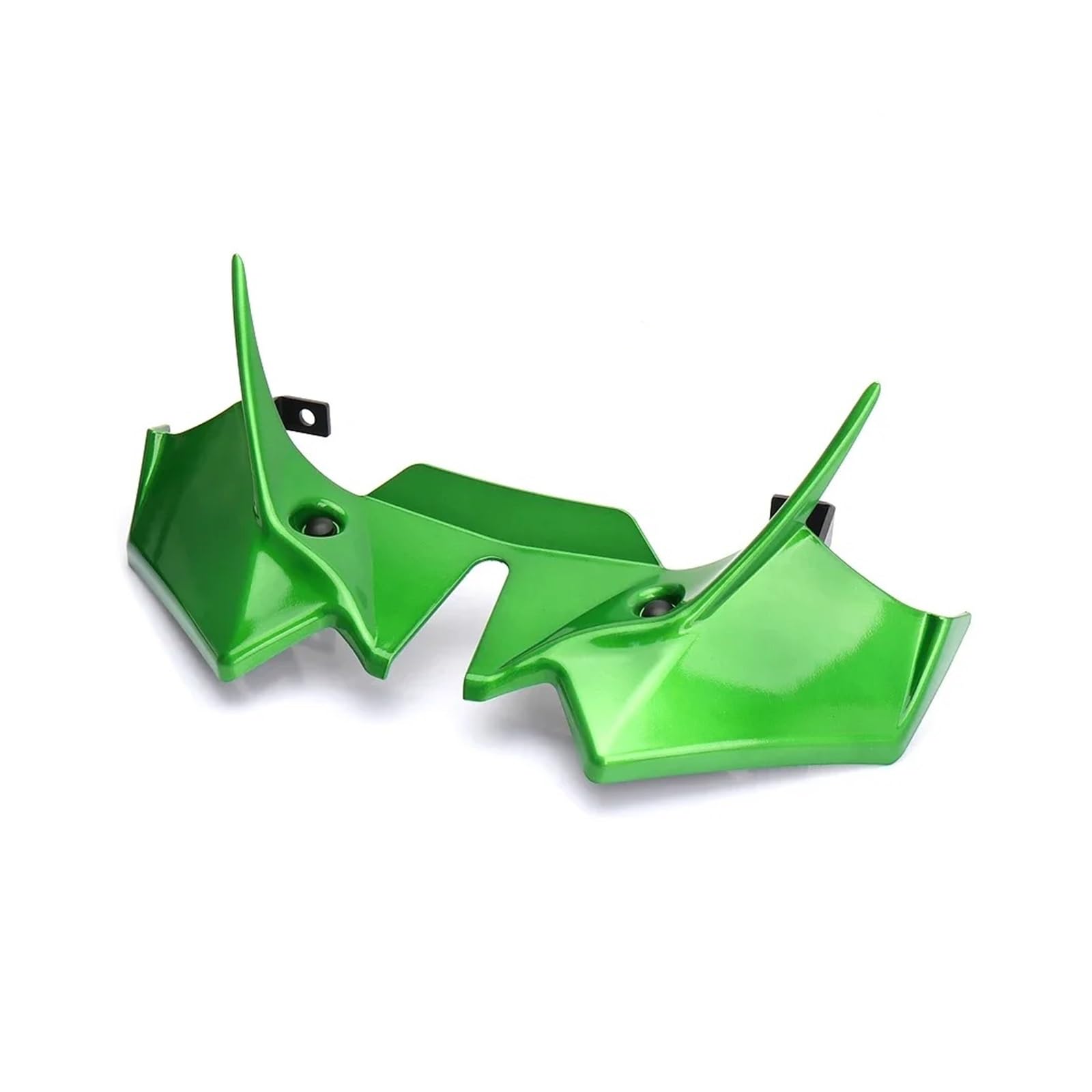 Motorradteile Für Kawasaki Z650 Z 650 2021 2022 2023 2024 Motorrad Sport Abtrieb Naked Front Spoiler Aerodynamische Flügel Deflektor Kit Motorrad Vorderspoiler(Green) von OEXRIGRU