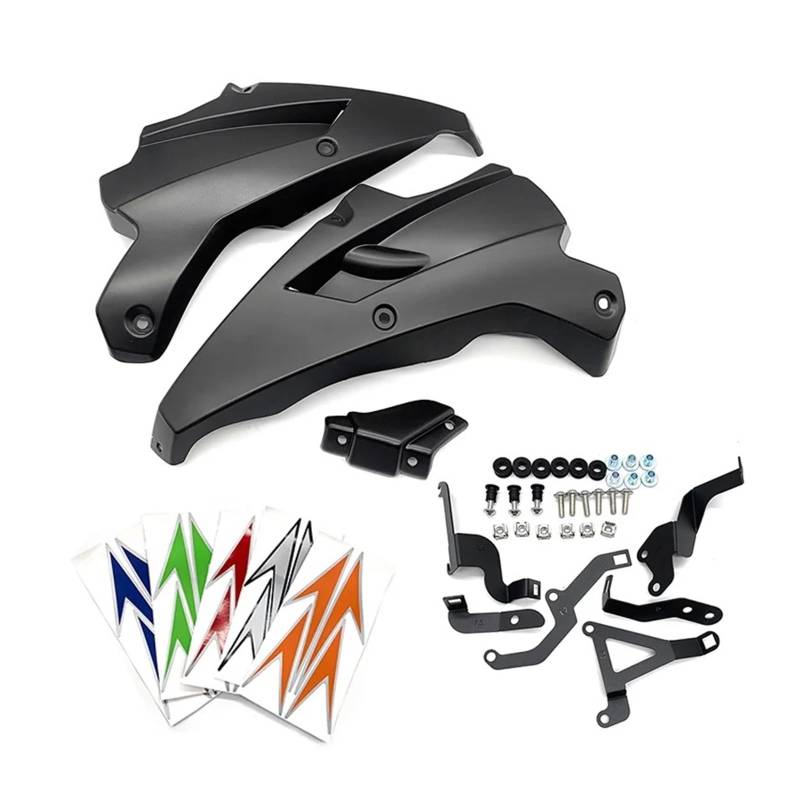 Motorradteile Für Kawasaki Z900 2017 2018 2019 Motorrad Bauch Pan Motor Spoiler Unteren Panel Verkleidung Gugel Abdeckung Körper Rahmen Schutz Motorrad Vorderspoiler(Schwarz) von OEXRIGRU