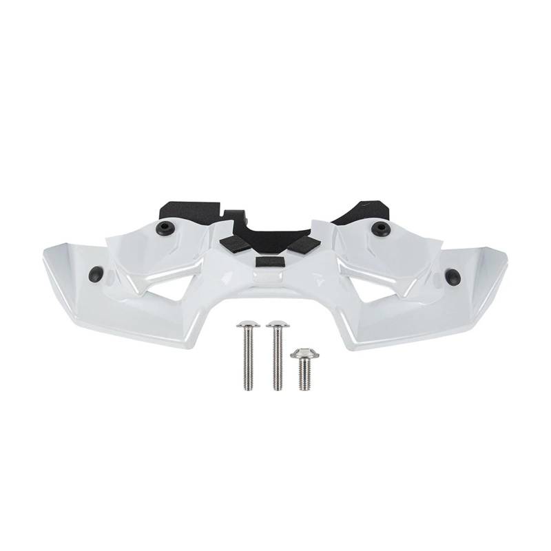 Motorradteile Für Kawasaki Z900 2020 2021 2022 2023 2024 Motorrad Naked Front Spoiler Winglet Aerodynamische Flügel Kit Spoiler Zubehör Motorrad Vorderspoiler(Weiß) von OEXRIGRU