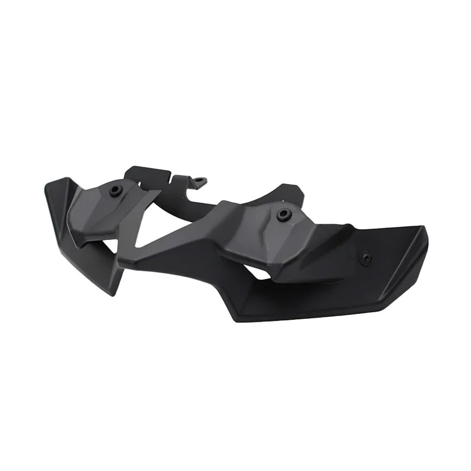 Motorradteile Für Kawasaki Z900 2020 2021 2022 2023 Motorrad Naked Front Spoiler Winglet Aerodynamische Flügel Kit Spoiler Motorrad Vorderspoiler(Schwarz) von OEXRIGRU