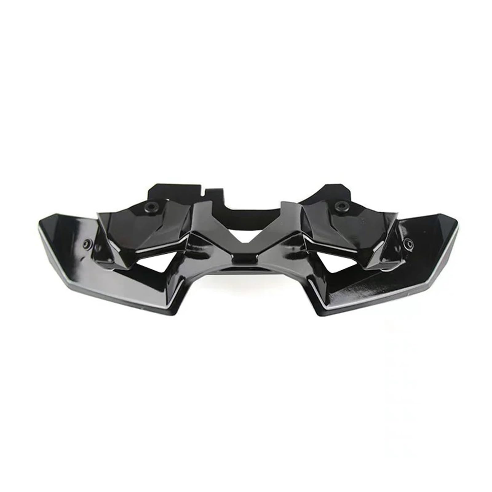 Motorradteile Für Kawasaki Z900 Z 900 2020 2021 2022 2023 2024 Motorrad Naked Front Spoiler Winglet Aerodynamische Flügel Kit Spoiler Motorrad Vorderspoiler(Glossy Black) von OEXRIGRU