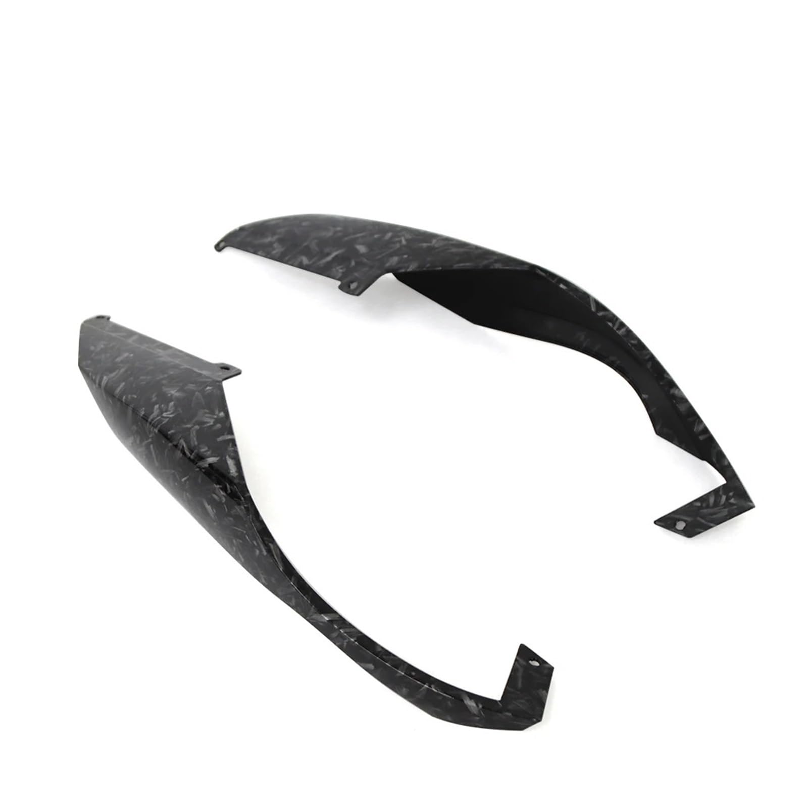 Motorradteile Für Kawasaki ZX-4R ZX4R ZX-4RR ZX4RR ZX-25R ZX25R Motorrad Hinten Schwanz Flügel Spoiler Aerodynamische Winglet Verkleidung Motorrad Vorderspoiler(Forging Pattern) von OEXRIGRU
