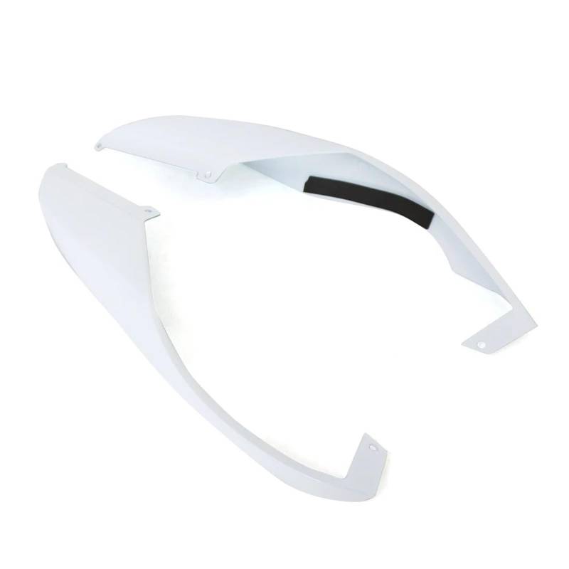 Motorradteile Für Kawasaki ZX-4R ZX4R ZX-4RR ZX4RR ZX-25R ZX25R Motorrad Hinten Schwanz Flügel Spoiler Aerodynamische Winglet Verkleidung Motorrad Vorderspoiler(Weiß) von OEXRIGRU