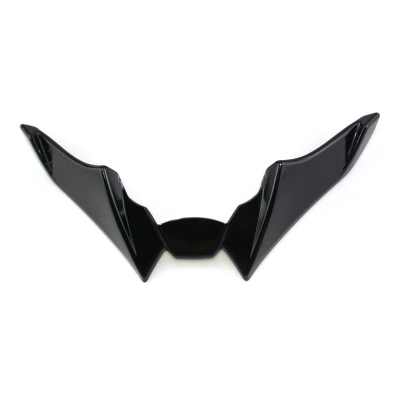 Motorradteile Für MT-09 Für MT 09 Für MT09 2021-2024 Motorrad Sport Downforce Naked Forntal Spoiler Aerodynamische Flügelabweiser Motorrad Vorderspoiler(Bright Black) von OEXRIGRU