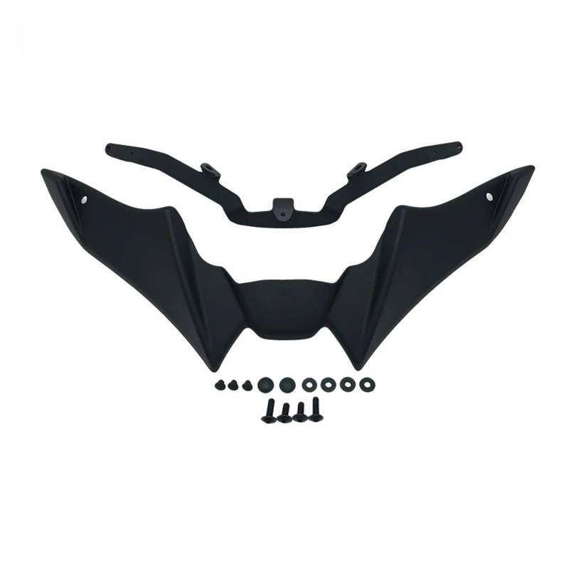 Motorradteile Für MT-09 Für MT09 Für MT 09 SP 2021 2022 2023 Motorrad Vorderrad Schnabel Nase Kegel Verlängerung Extender Gugel Spoiler Abdeckung Motorrad Vorderspoiler(Schwarz) von OEXRIGRU