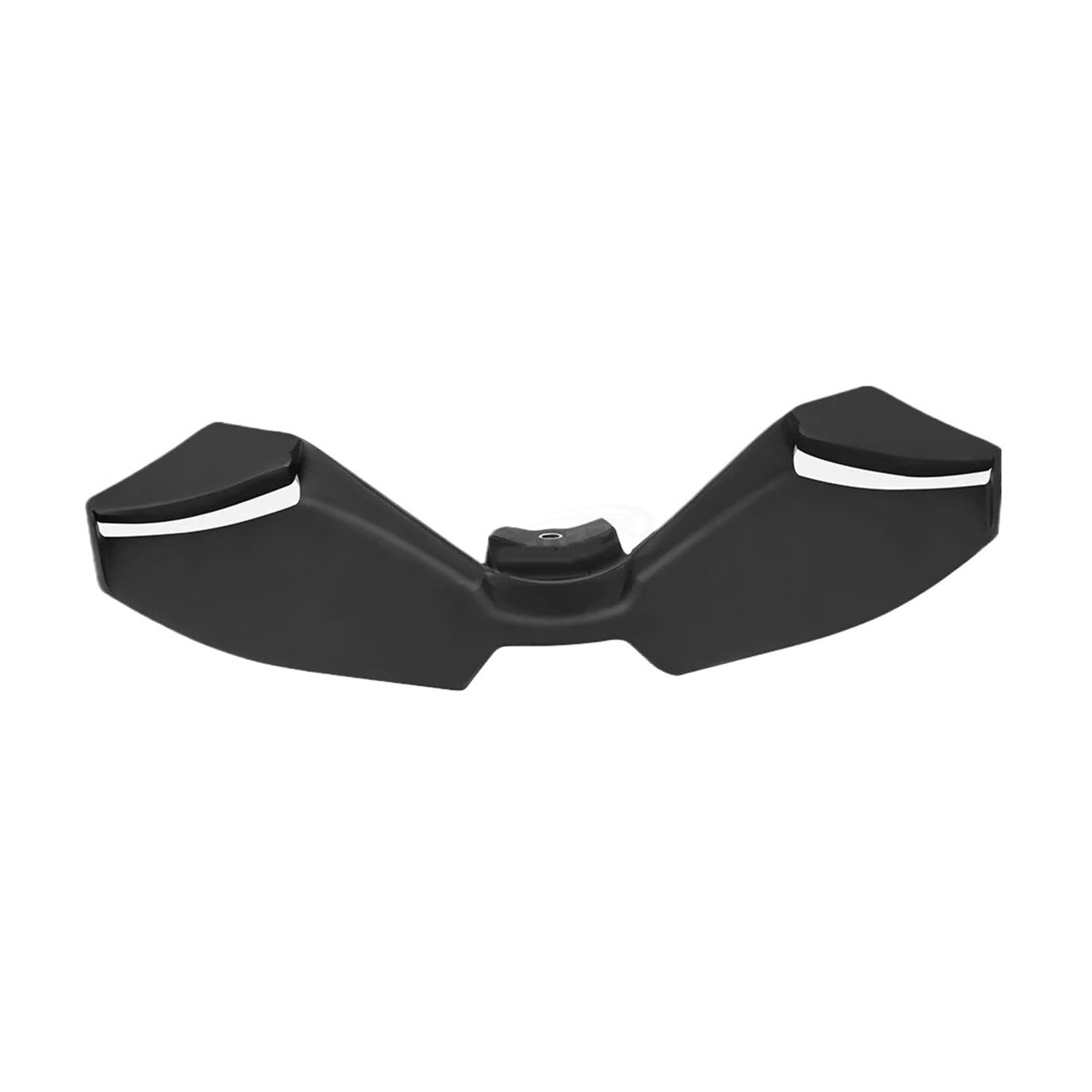 Motorradteile Für MT-09 Für MT09 SP 2024 2025 Motorrad Winglet Aerodynamische Flügel Frontspoiler Kit Downforce Naked Frontal Spoiler Motorrad Vorderspoiler(Black B) von OEXRIGRU