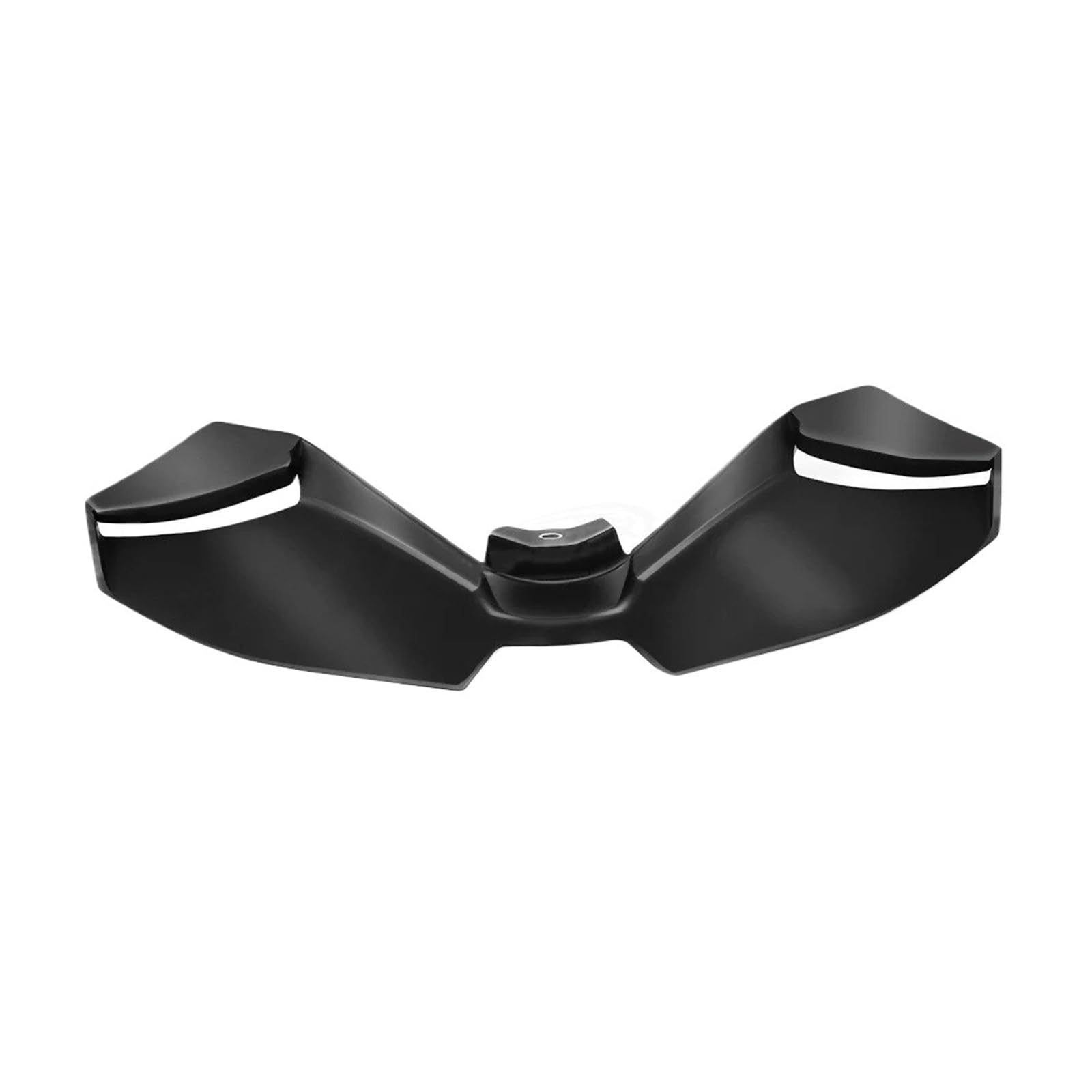 Motorradteile Für MT-09 Für MT09 SP 2024 2025 Motorrad Winglet Aerodynamische Flügel Frontspoiler Kit Downforce Naked Frontal Spoiler Motorrad Vorderspoiler(Bright Black) von OEXRIGRU