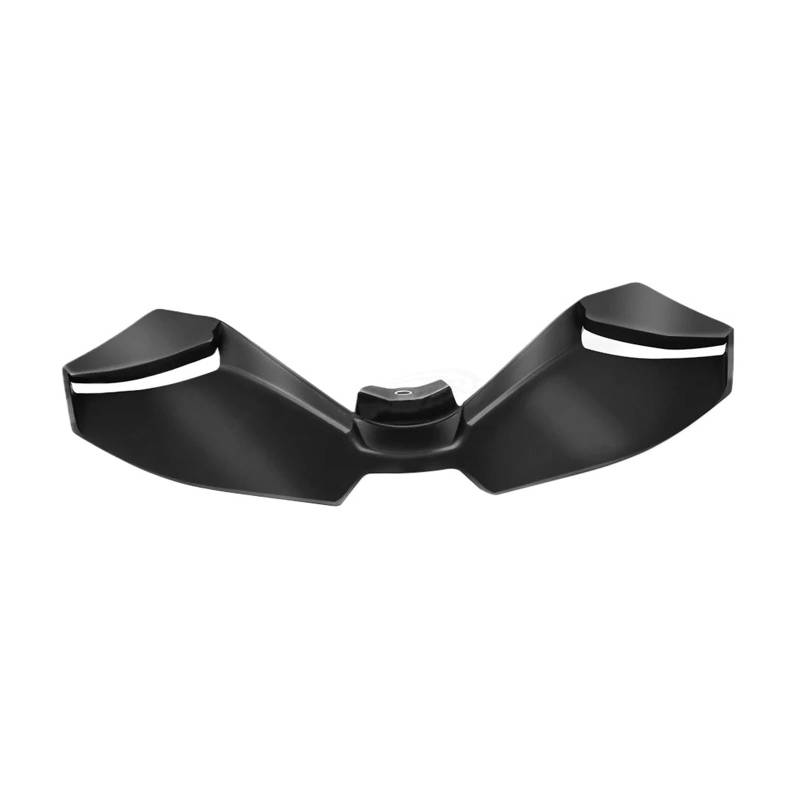 Motorradteile Für MT-09 Für MT09 SP 2024 2025 Motorrad Winglet Aerodynamische Flügel Frontspoiler Kit Downforce Naked Frontal Spoiler Motorrad Vorderspoiler(Bright Black) von OEXRIGRU