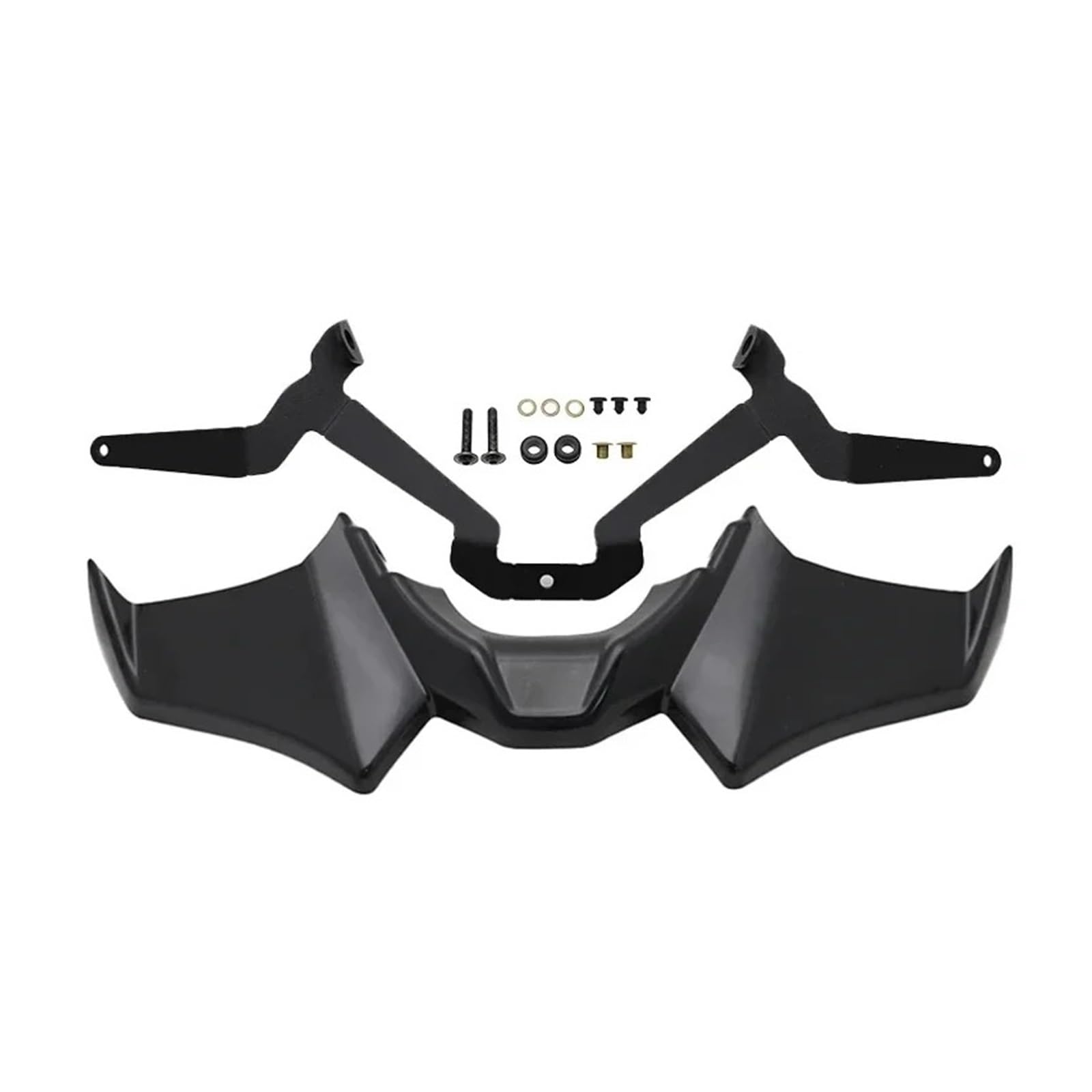 Motorradteile Für MT07 Für MT-07 SP Für MT 07 2021 2022 2023 2024 Motorrad Sport Abtrieb Naked Front Spoiler Aerodynamische Flügel Deflektor Motorrad Vorderspoiler(Black Bl) von OEXRIGRU