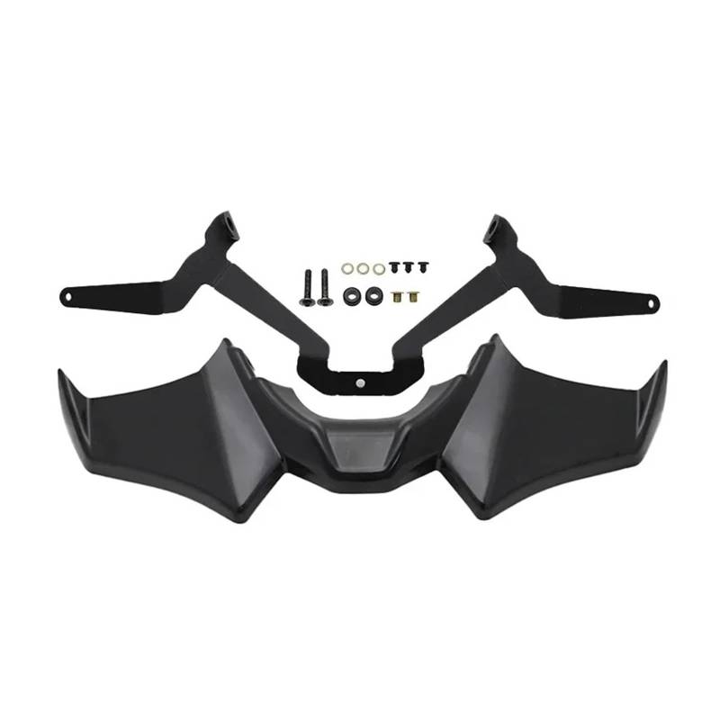 Motorradteile Für MT07 Für MT-07 SP Für MT 07 2021 2022 2023 2024 Motorrad Sport Abtrieb Naked Front Spoiler Aerodynamische Flügel Deflektor Motorrad Vorderspoiler(Black Bl) von OEXRIGRU