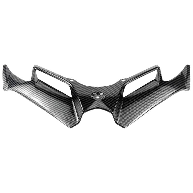 Motorradteile Für Nmax125 Für Nmax155 Motorrad Front Verkleidung Winglet Aerodynamische Flügel Abdeckung Trim Spoiler Winglet Karosserie Verkleidung Motorrad Vorderspoiler(Water Ripple Pattern) von OEXRIGRU