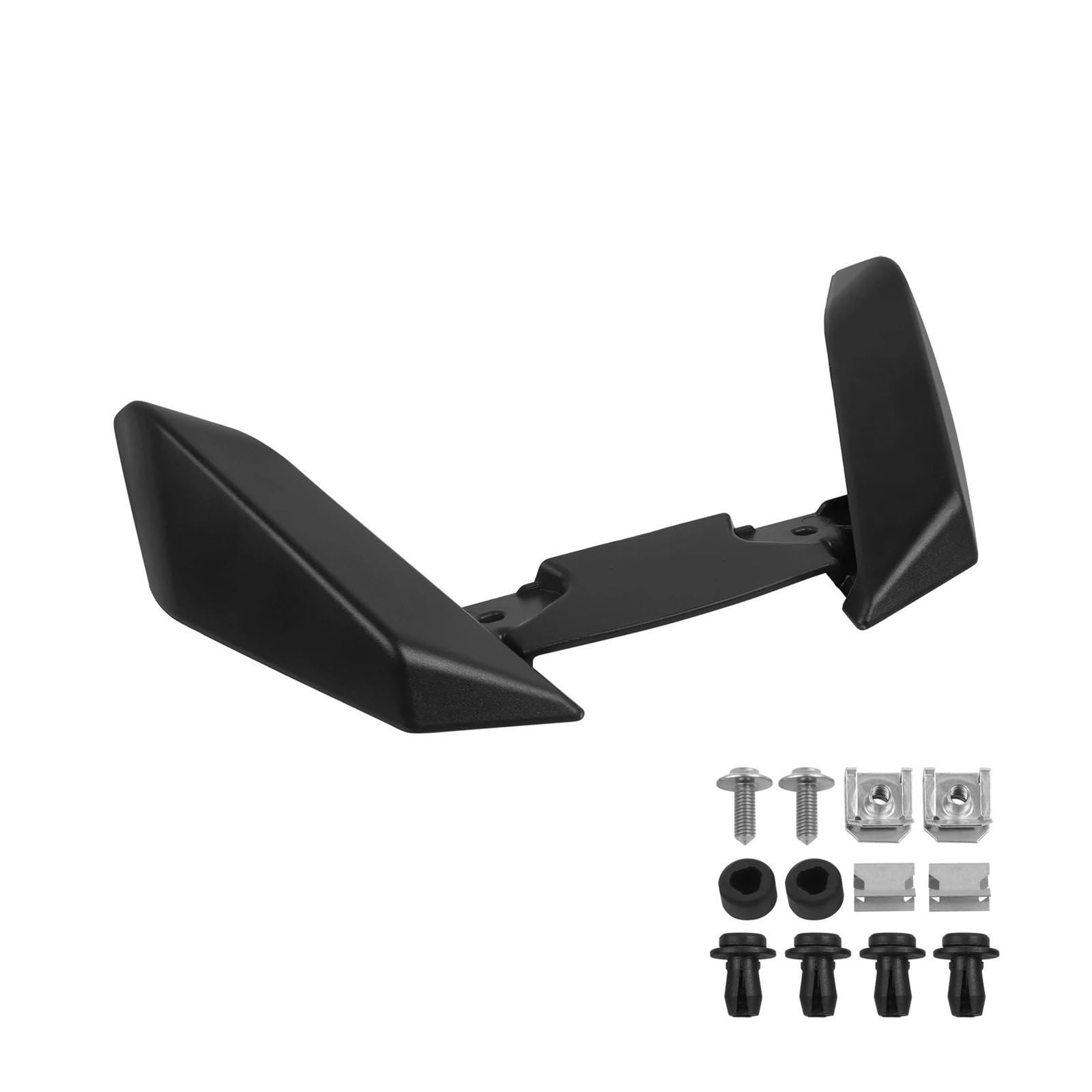 Motorradteile Für R1300GS 2023-2024-2025 Motorrad Vorderrad Abdeckung Schnabel Trim Extender Verkleidung Spoiler Flügel Deflektor Motorrad Vorderspoiler(Schwarz) von OEXRIGRU
