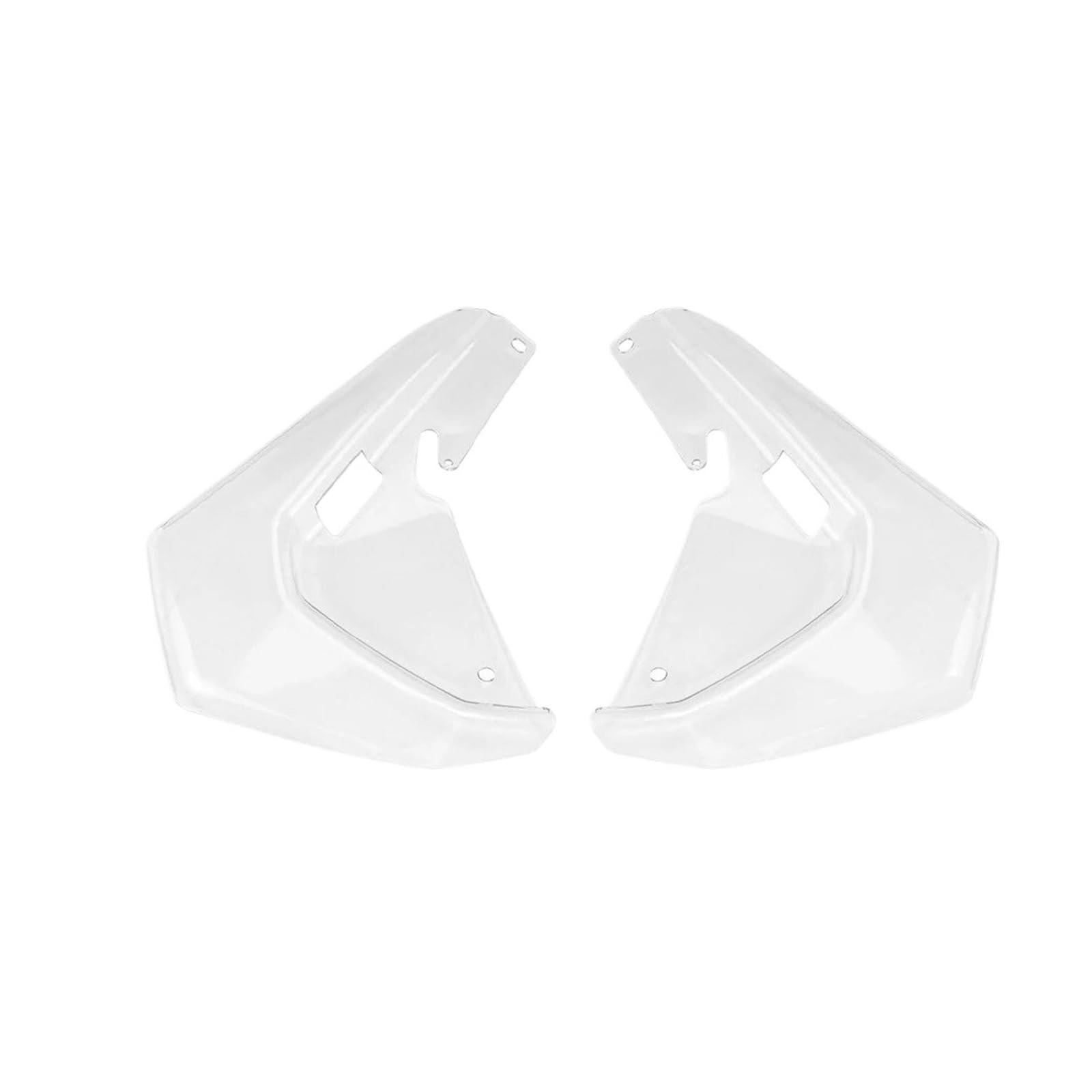 Motorradteile Für R1300GS 2023 2024 2025 Motorrad Windschutzscheibe Seite Spoiler Bein Unteren Deflektoren Verkleidung Motorrad Vorderspoiler(Transparent) von OEXRIGRU