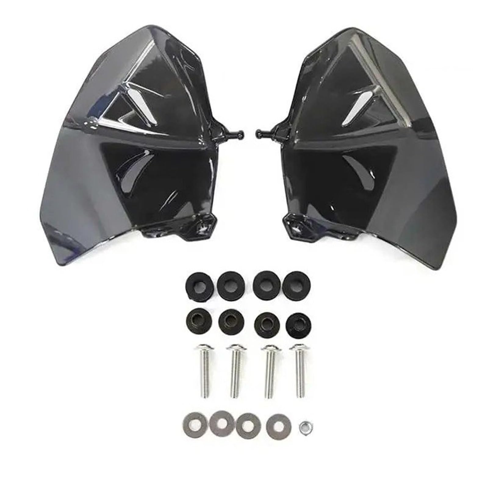 Motorradteile Für R1300GS 2023 2024 2025 Windschutzscheibe Bilateralen Luft Deflektoren Motorrad Tank Seite Wind Deflektor Spoiler Windschutz Motorrad Vorderspoiler(Dark Grey) von OEXRIGRU