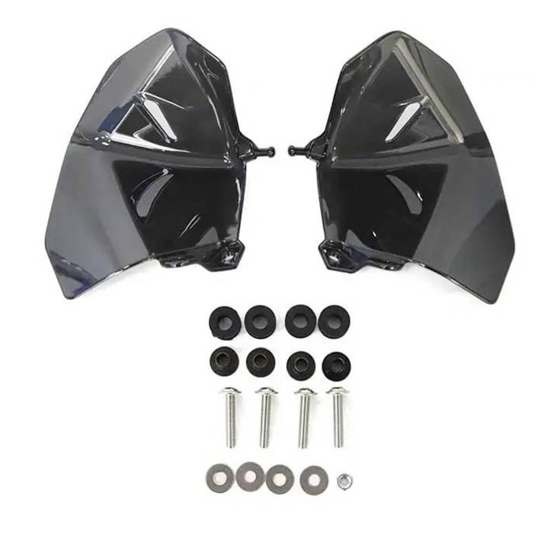 Motorradteile Für R1300GS 2023 2024 2025 Windschutzscheibe Bilateralen Luft Deflektoren Motorrad Tank Seite Wind Deflektor Spoiler Windschutz Motorrad Vorderspoiler(Dark Grey) von OEXRIGRU