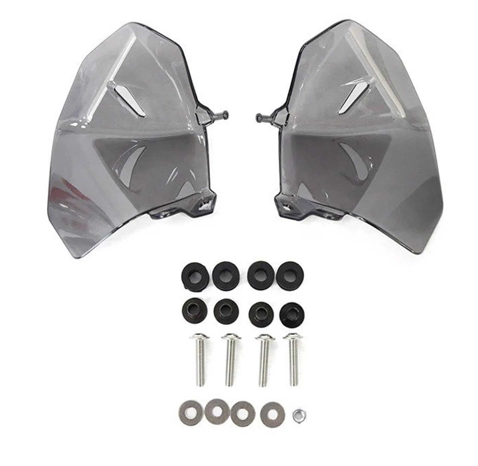 Motorradteile Für R1300GS 2023-2024-2025 Windschutzscheibe Bilateralen Luft Deflektoren Motorrad Tank Seite Wind Deflektor Spoiler Windschutz Motorrad Vorderspoiler(Light Grey) von OEXRIGRU