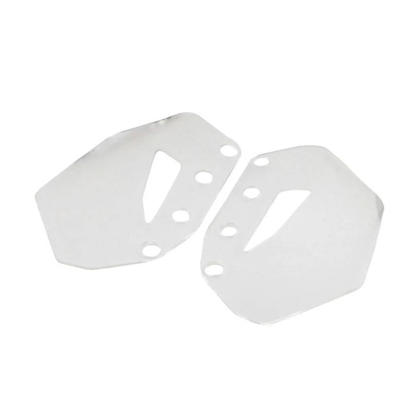 Motorradteile Für R1300GS 2023 2024 Motorrad Seite Windschutzscheibe Spoiler Windschutz Wind Schild Deflektor Motorrad Vorderspoiler(Clear) von OEXRIGRU