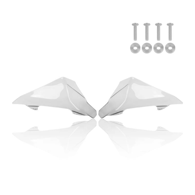 Motorradteile Für R1300GS Für ADV 2024-2025 Motorrad Tank Seite Air Deflektor Spoiler Windschutzscheibe Bilateralen Deflektoren Motorrad Vorderspoiler(Transparent) von OEXRIGRU
