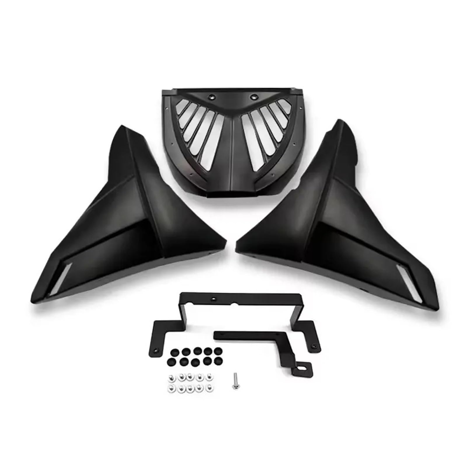 Motorradteile Für Rebel Für CMX500 2017 2018 2019 2020 2021 2022 2023 2024 Motorrad Motor Unteren Bauch Pan Spoiler Verkleidung Montage Halterung Motorrad Vorderspoiler(Matt Black) von OEXRIGRU