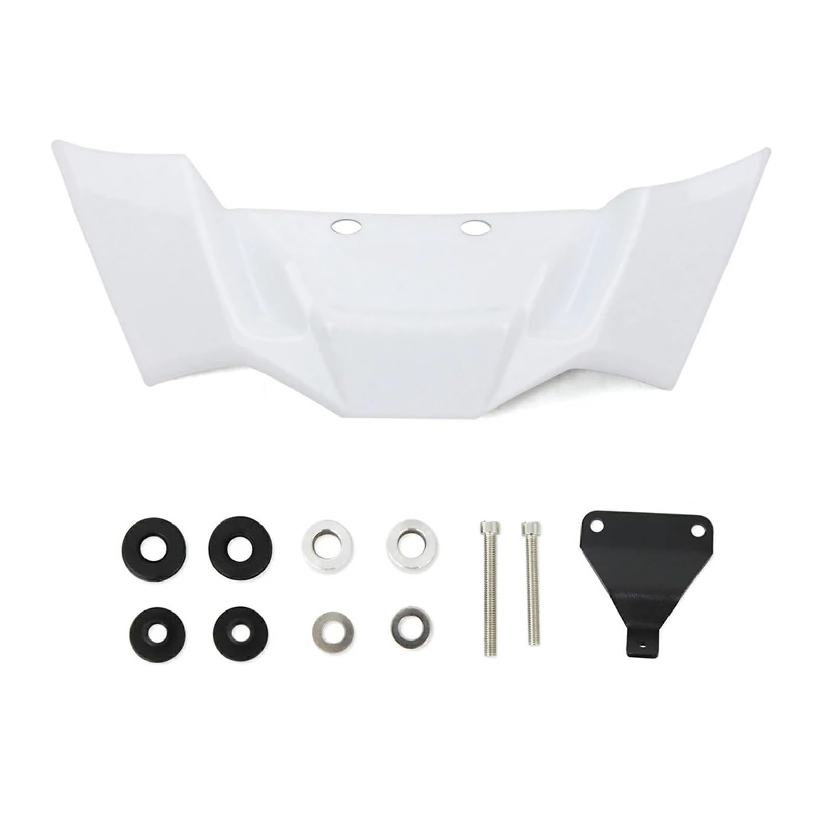 Motorradteile Für S1000R 2021-2024 M1000R 2023-2024 Flügel Verkleidung Motorrad Abtrieb Nackt Vorne Aerodynamische Spoiler Winglet Motorrad Vorderspoiler(Weiß) von OEXRIGRU
